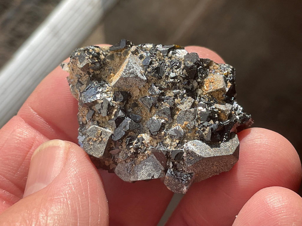 34g Galena on Quartz Cluster Specimen from Bulgaria
