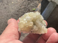 86g Yellow Botryoidal Calcite on Sphalerite Specimen 2A from Guizhou, China