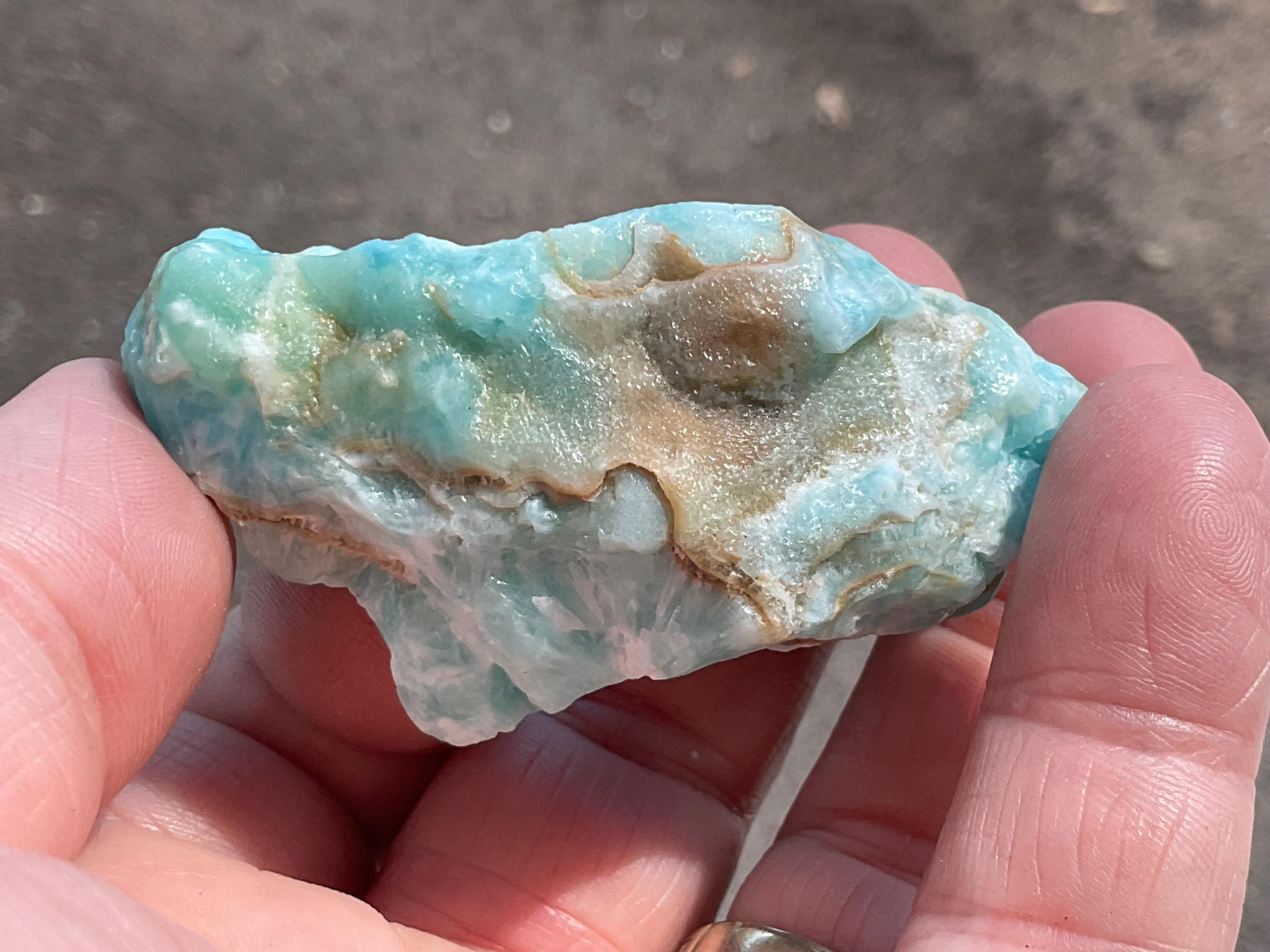 74g Botryoidal Blue Aragonite Specimen 2A