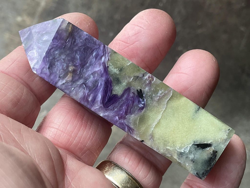 62g Charoite with Calcite Generator 1B