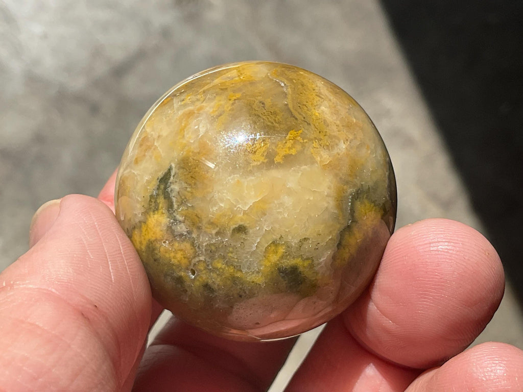 92g Indonesian Bee Jasper Sphere 2A