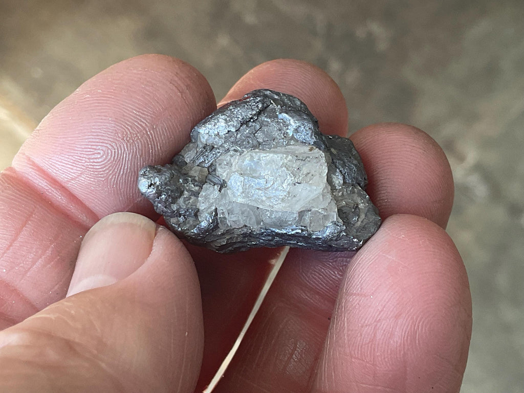 20g Australian Molybdenite on Quartz Specimen 3A