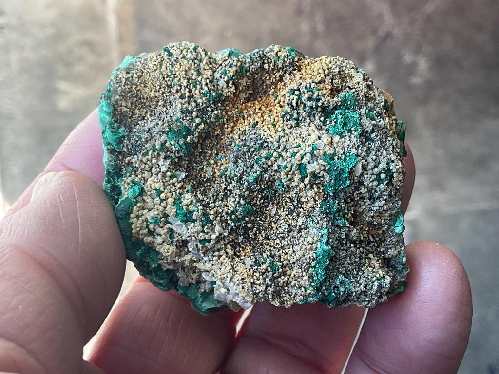 126g Australian Malachite, Cerussite and Pyromorphite Specimen 4A