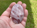 46g Pakistan Strawberry Jasper Palmstone 1B