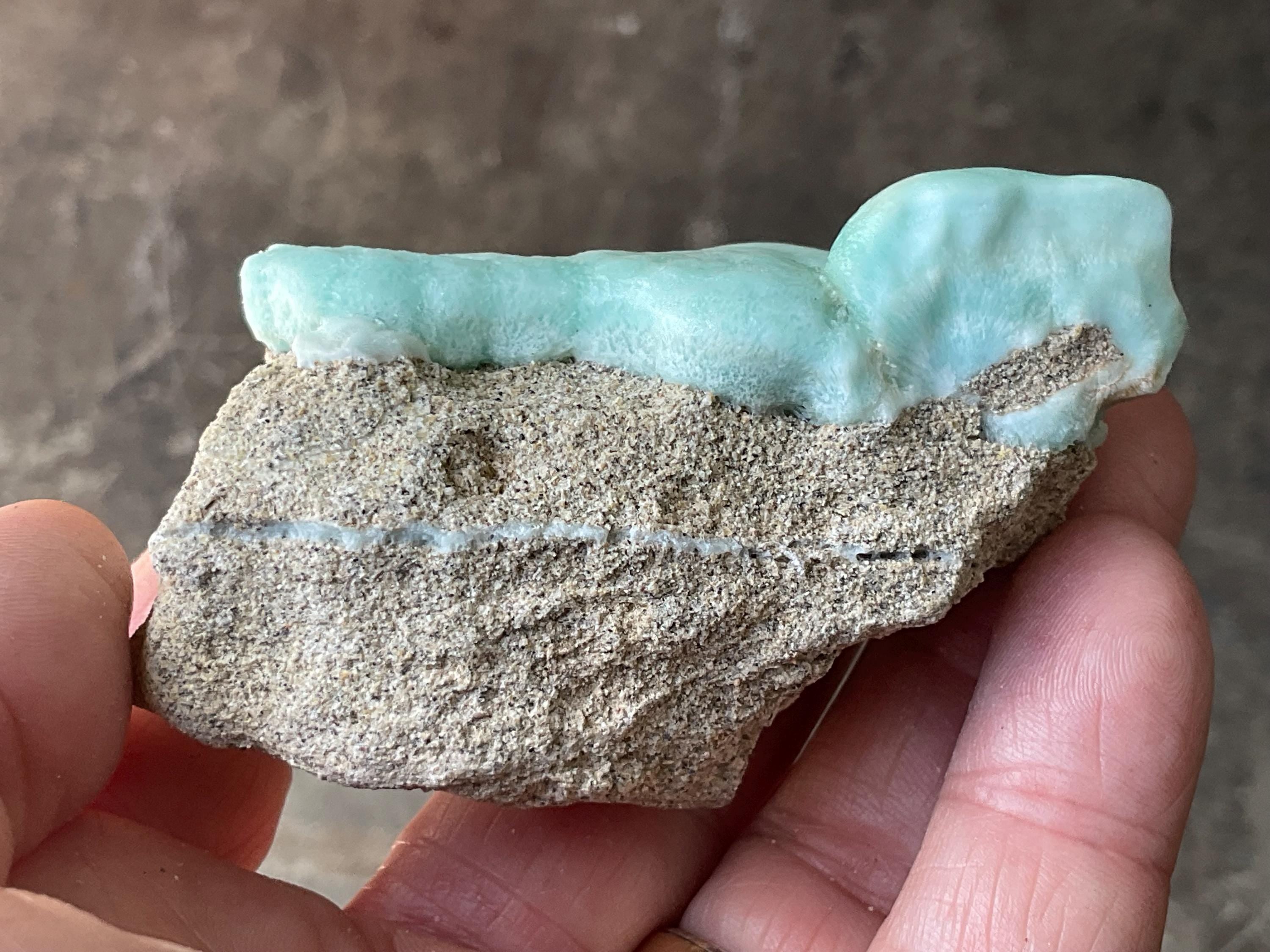 142g Botryoidal Blue Aragonite Specimen 5B