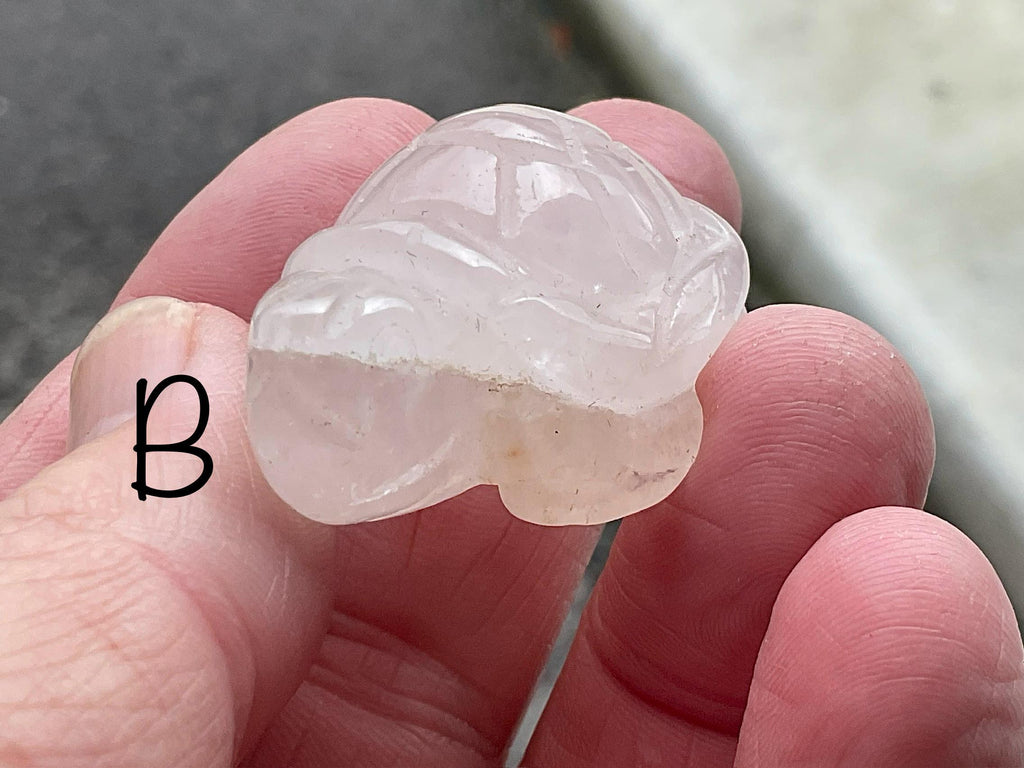 Rose Quartz Small Turtles