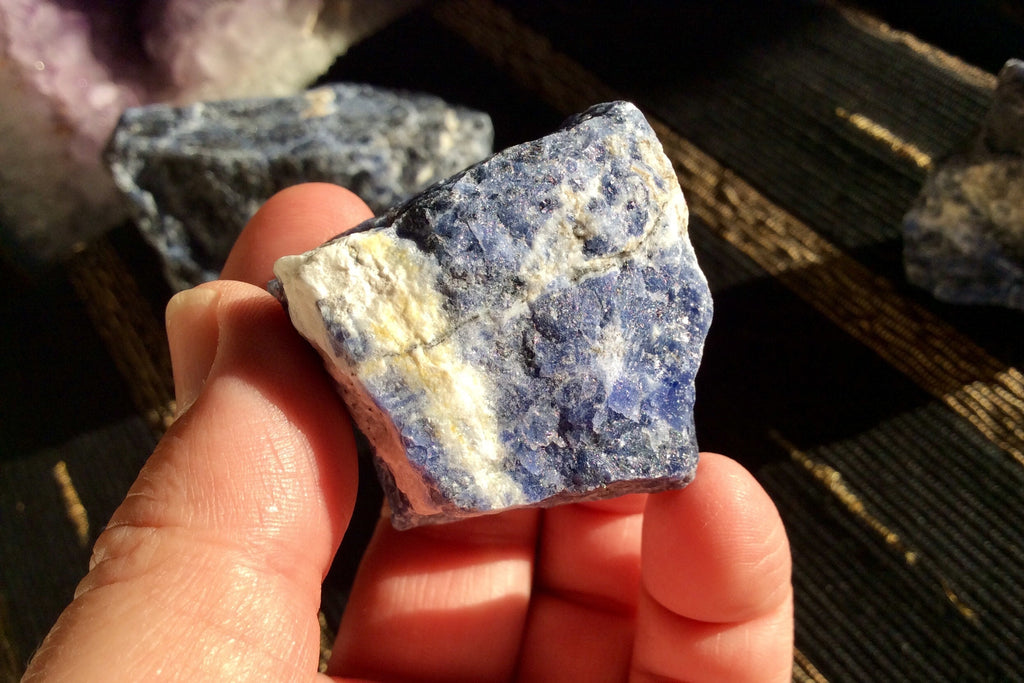 73g Sodalite Rough 7