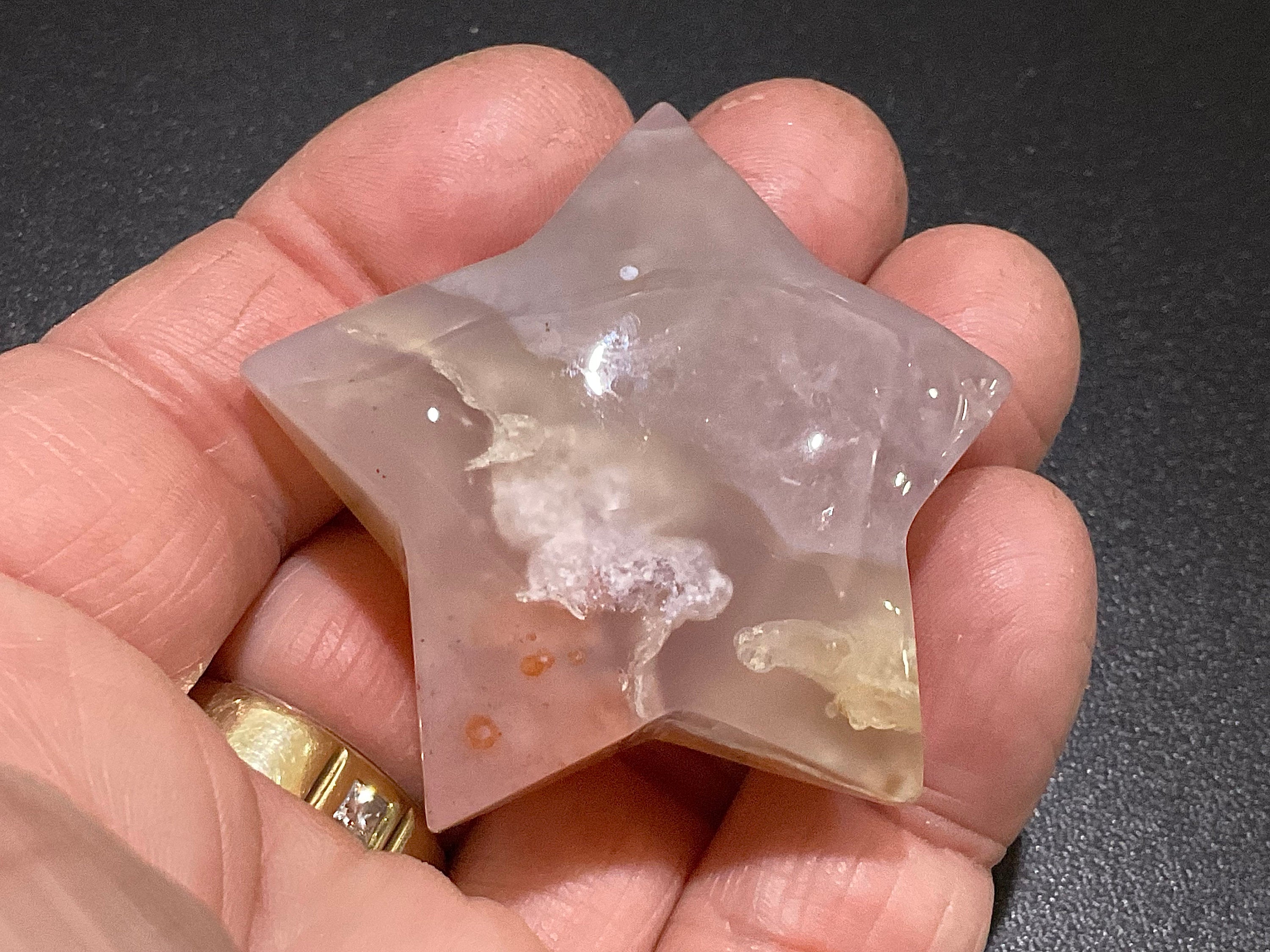 52g Flower Agate Star 7C