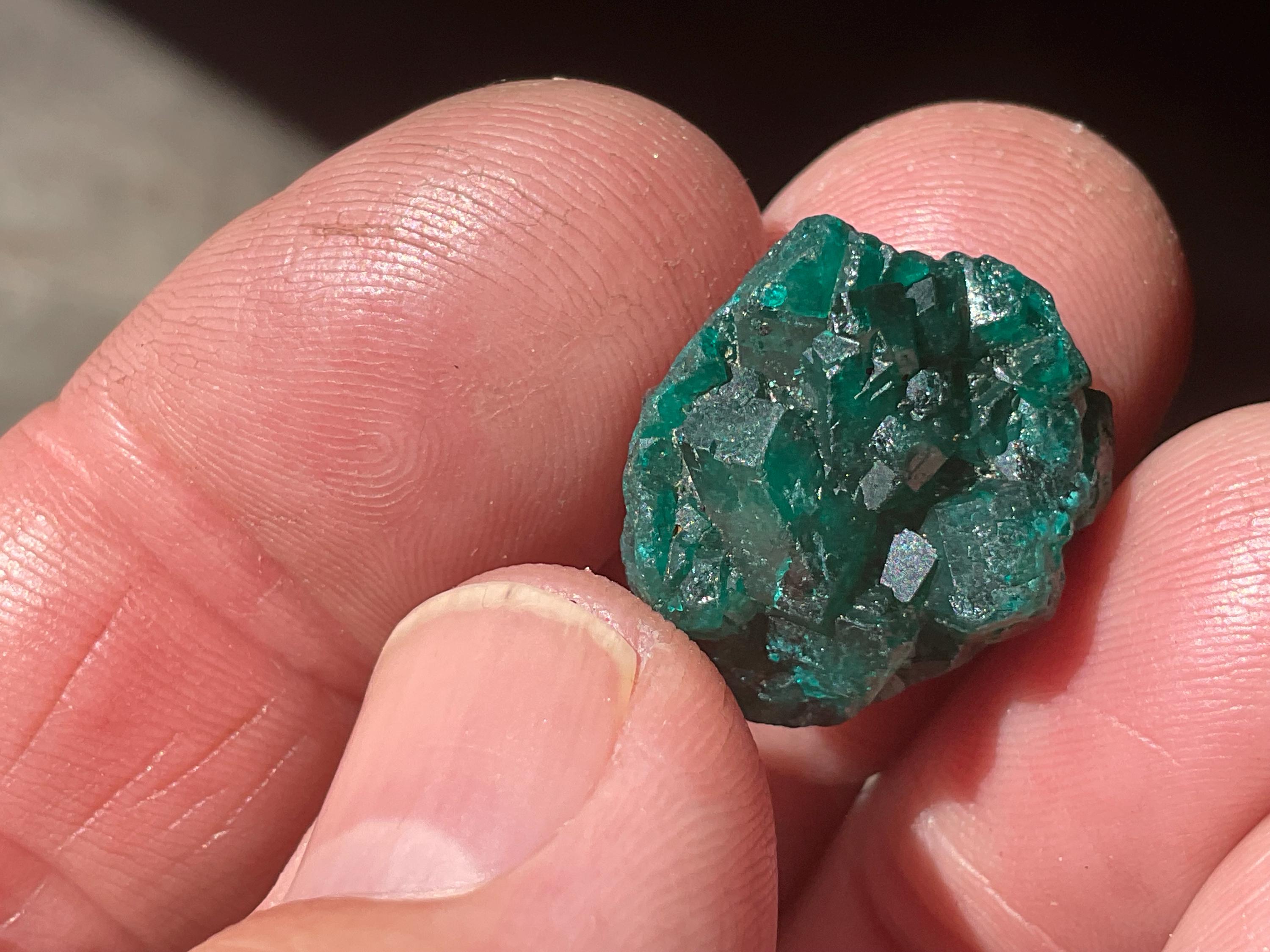 4g Congolese Dioptase Specimen 4C
