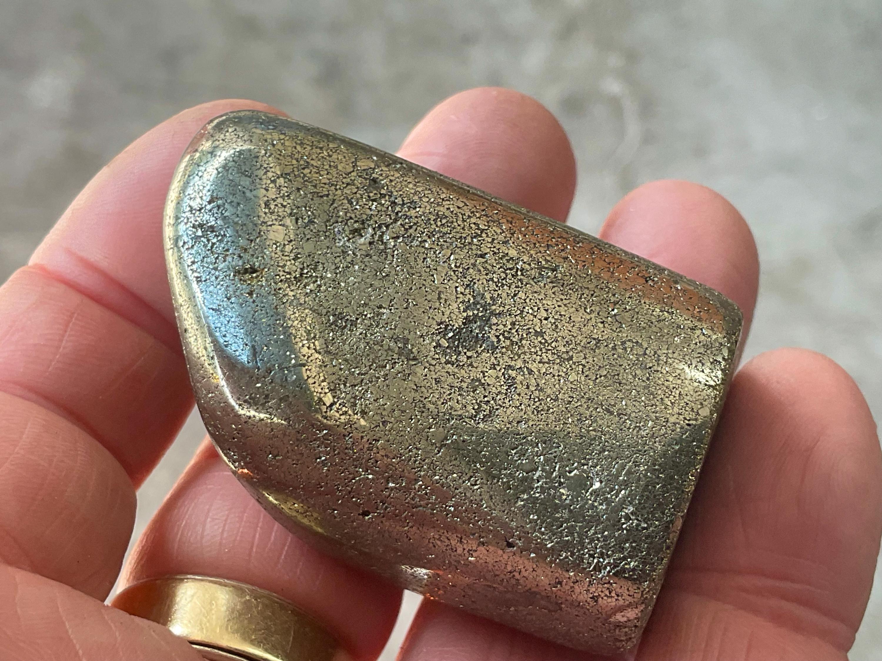 140g Pyrite Polished Freeform 4B