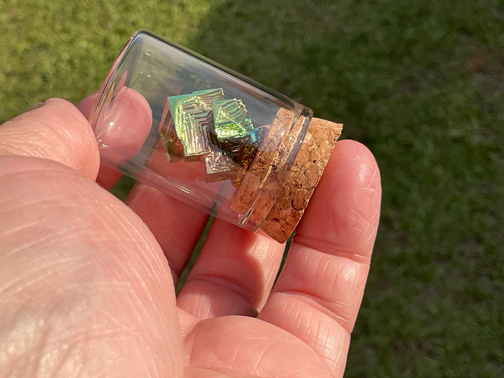 Bismuth Specimen Display Bottle 6B