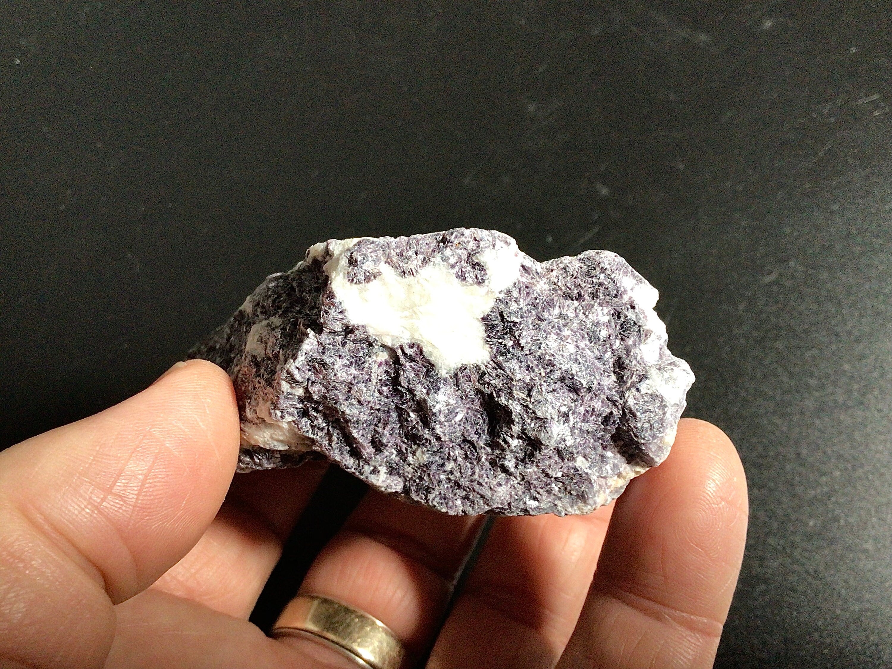 120g Trilithionite with Petalite and Rubellite Rough Piece 5B