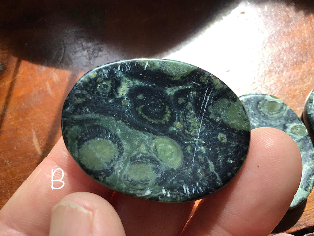 Kambaba Jasper Thumb Stone 4B
