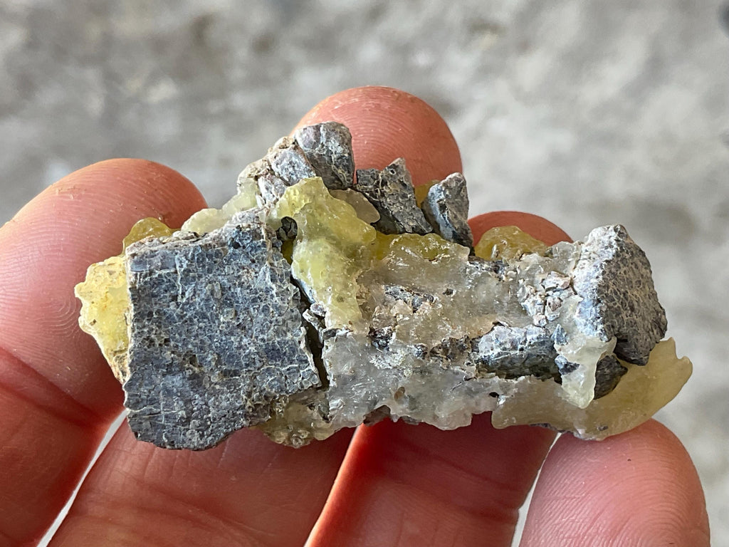 16g Pakistan Yellow Brucite Specimen 6A