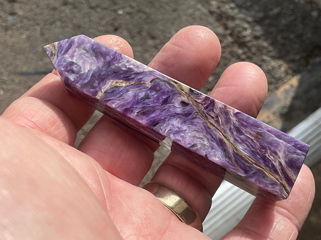 60g Charoite with Aegirine Generator 3A