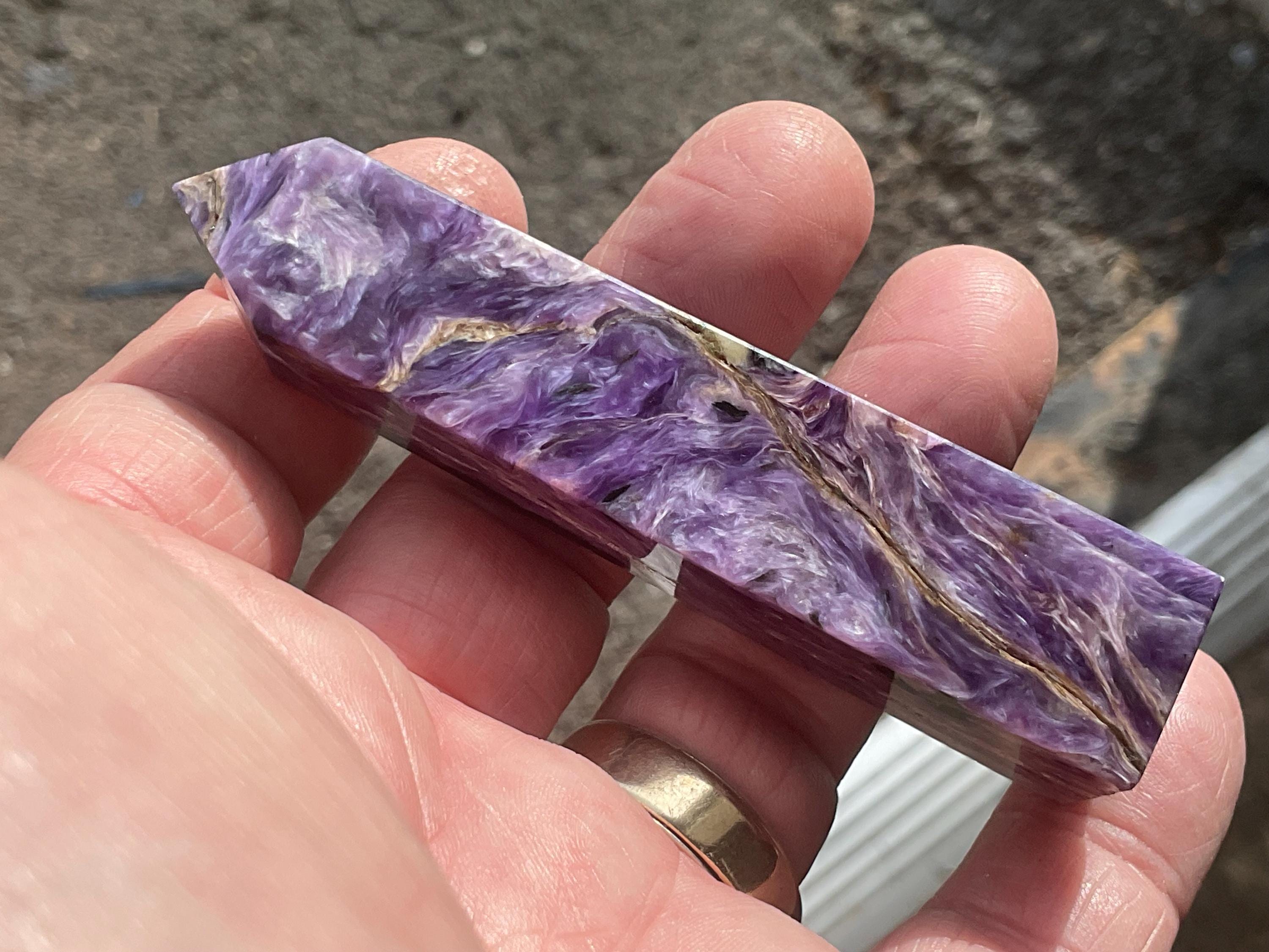 60g Charoite with Aegirine Generator 3A