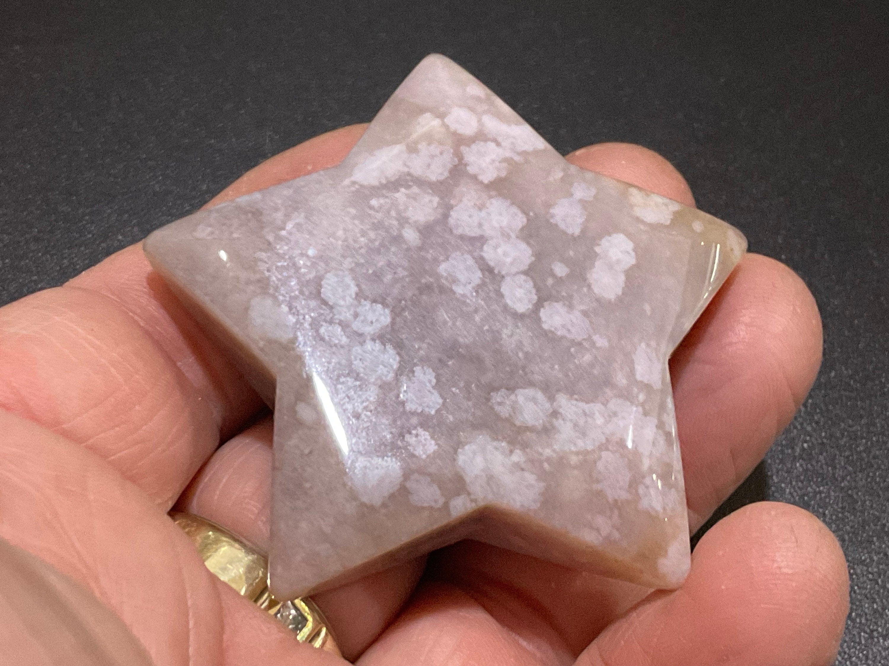 50g Flower Agate Star 6C