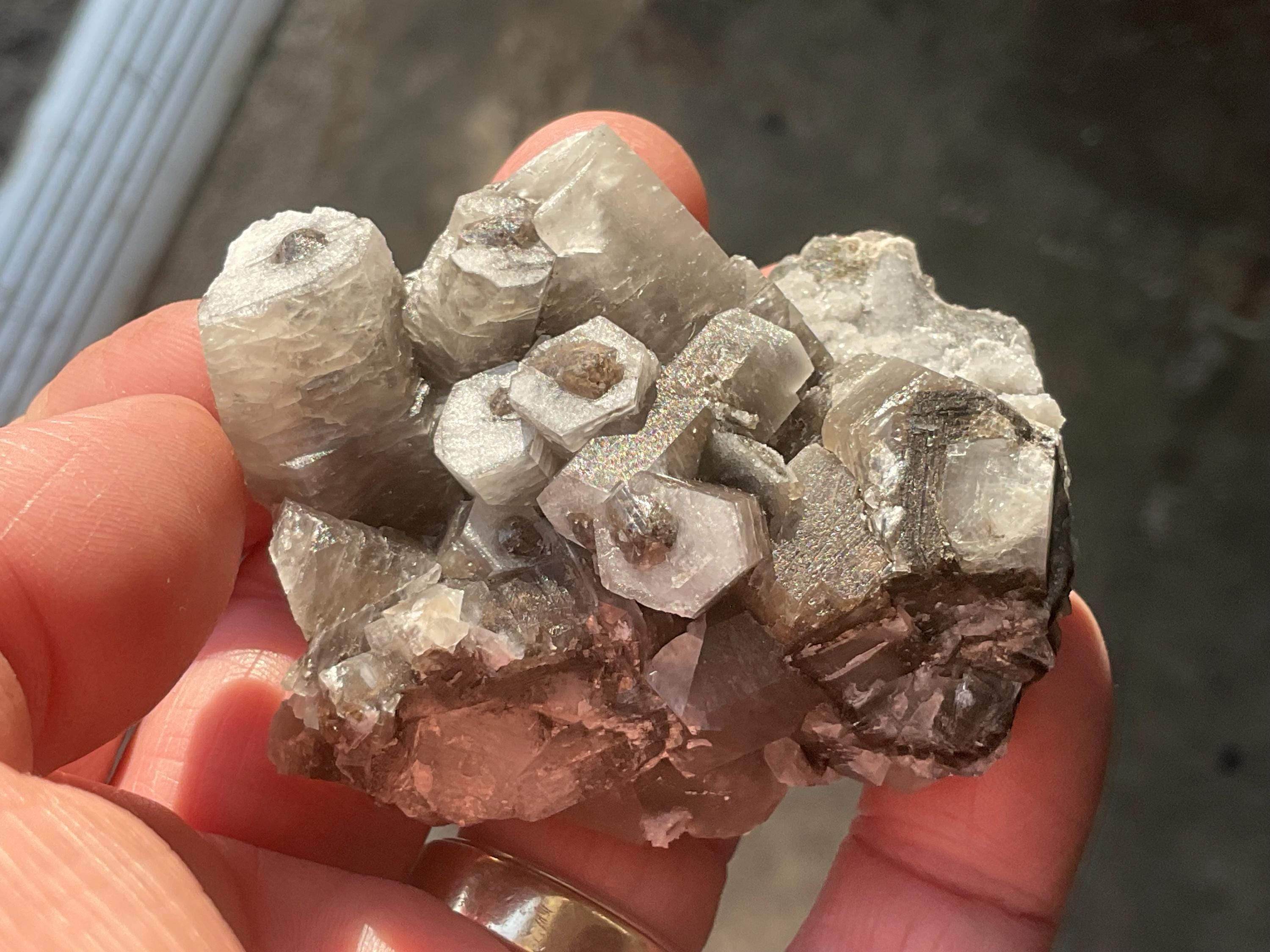 96g “Panda Calcite” Specimen 3C from Fujian, China