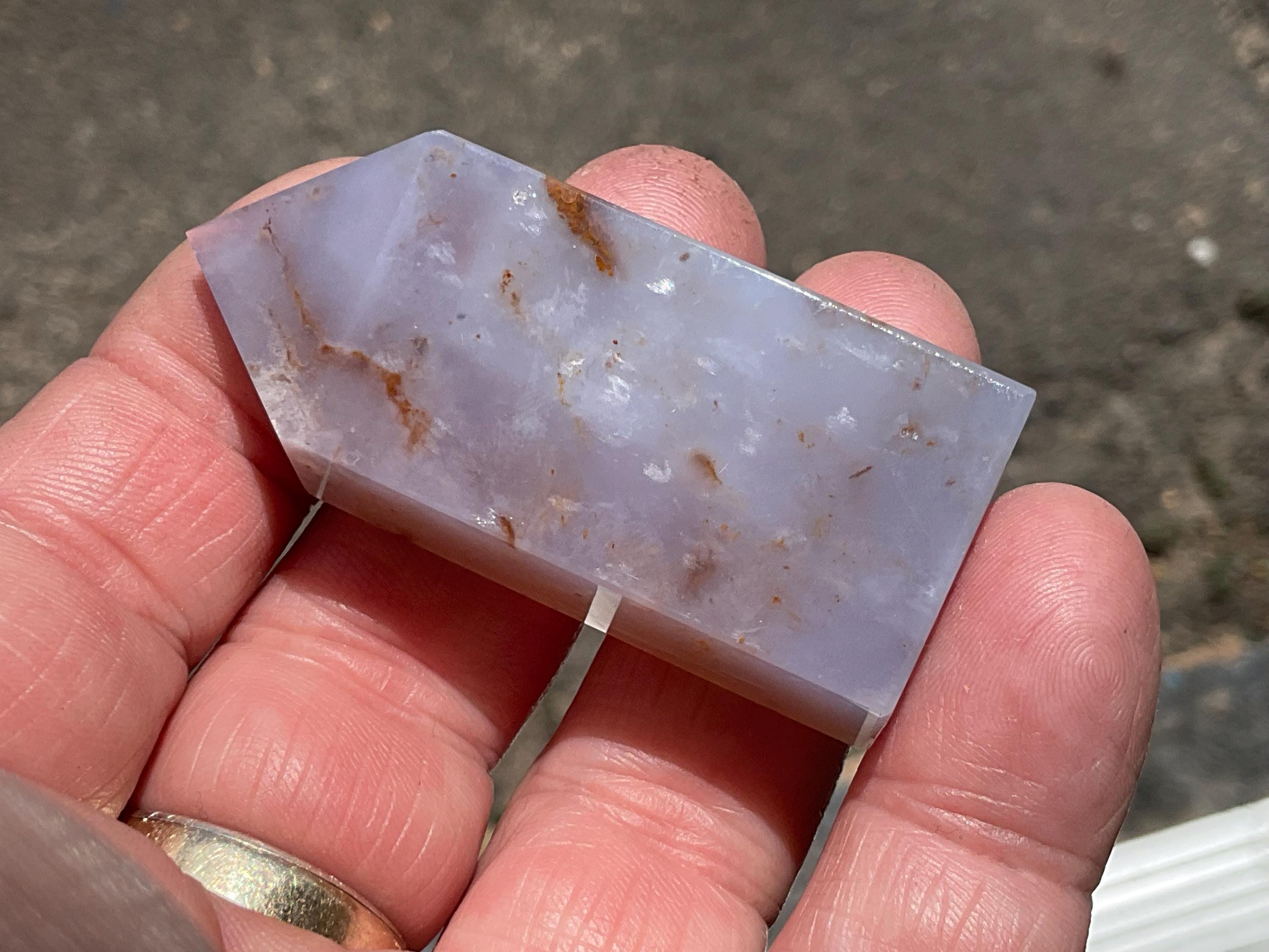42g Blue Chalcedony Generator 1B