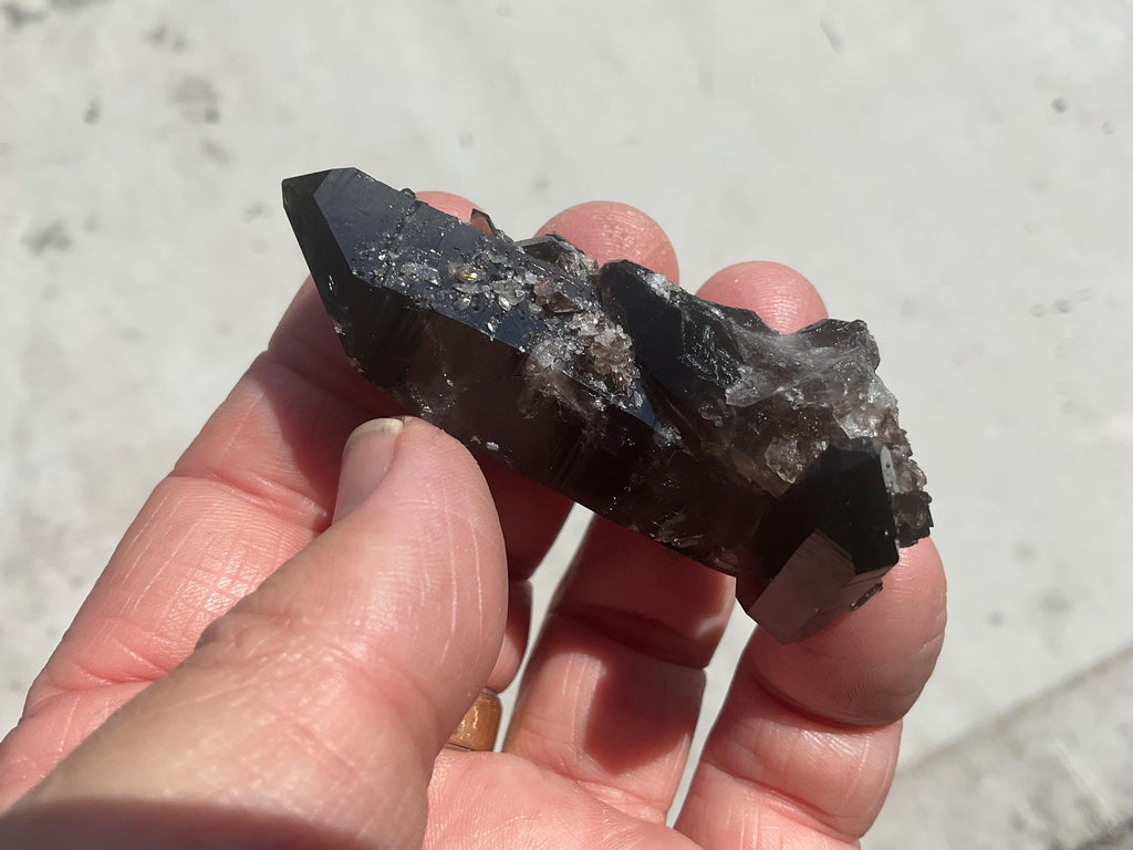 46g A Grade Smokey Quartz Cluster 4B