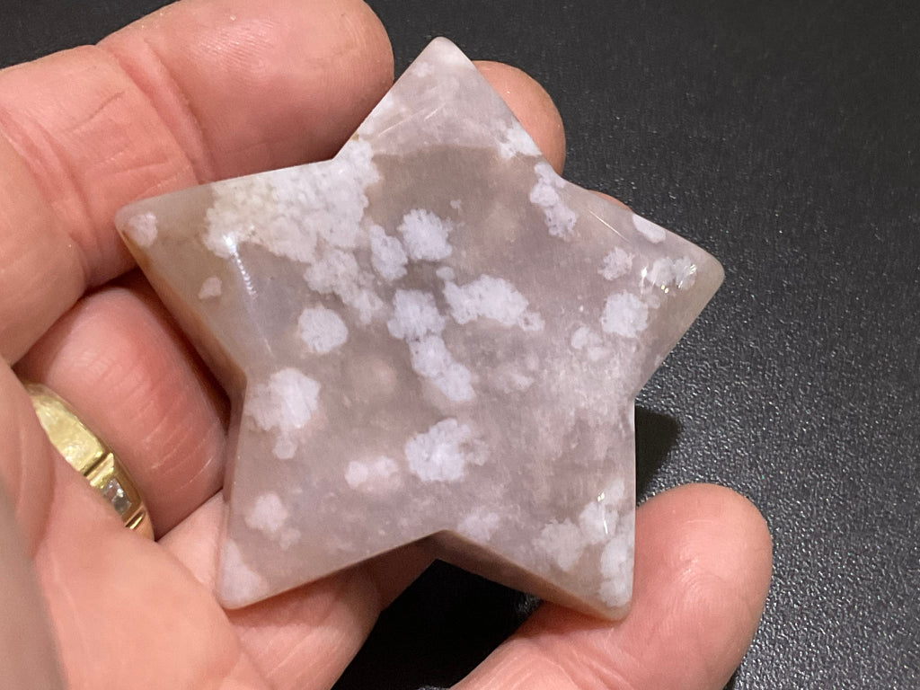 50g Flower Agate Star 6C