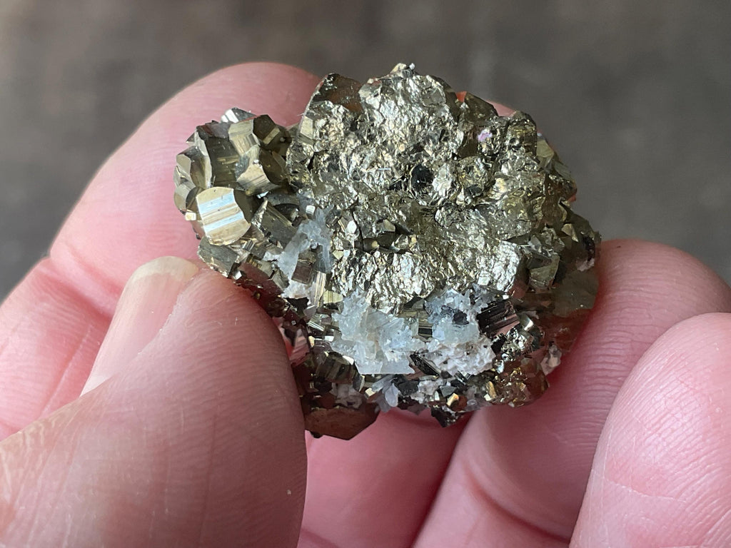 26g Pyrite with Galena Specimen from Bulgaria