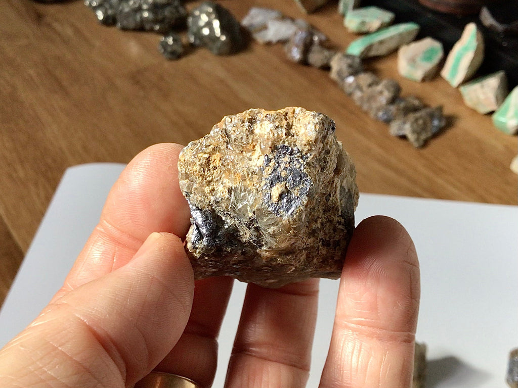 61g Australian Molybdenite Specimen 2B