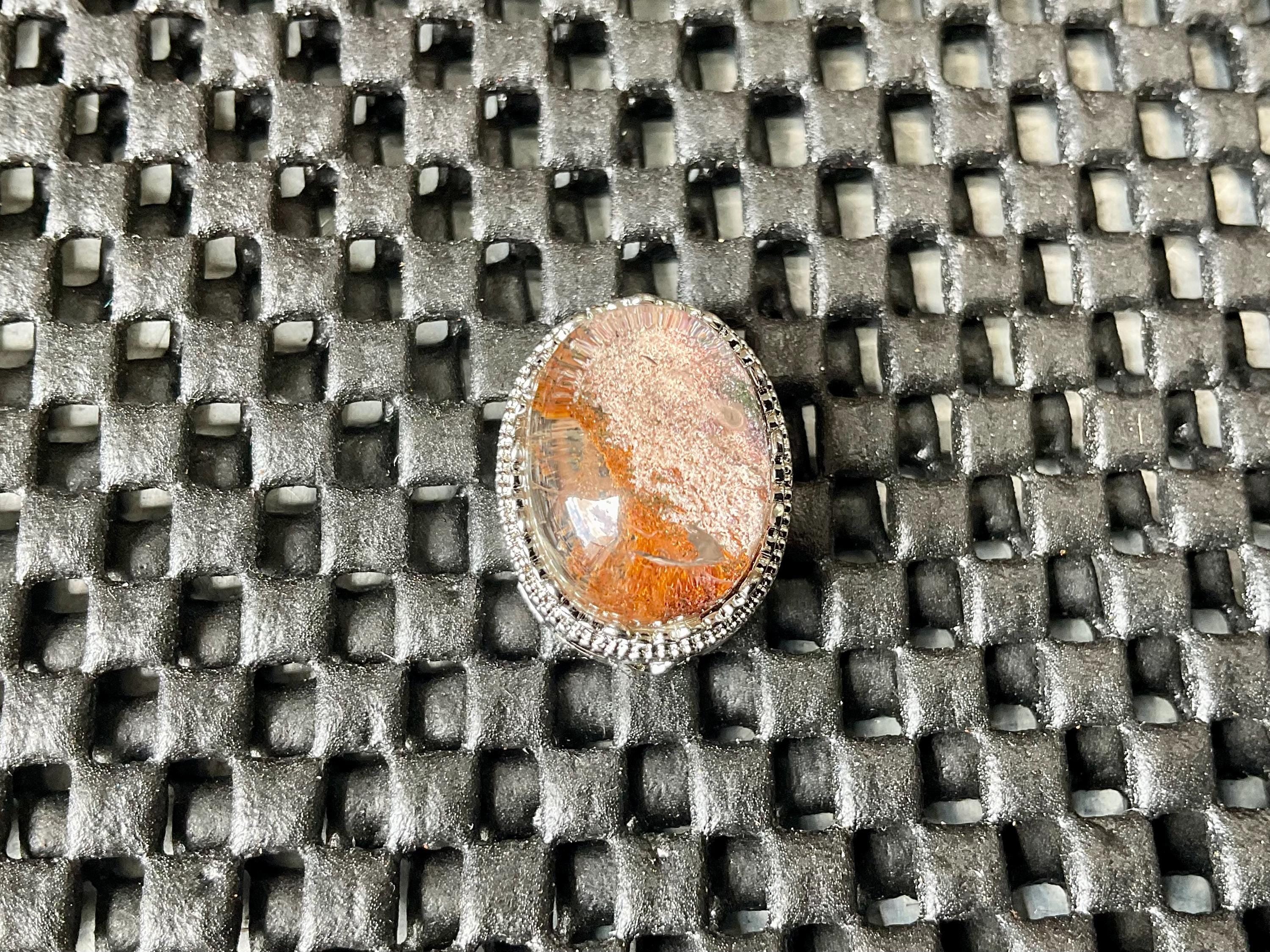 4g Lodelite Cabochon in Antique Style setting B