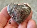 Mexican Crazy Lace Agate Heart Group 4