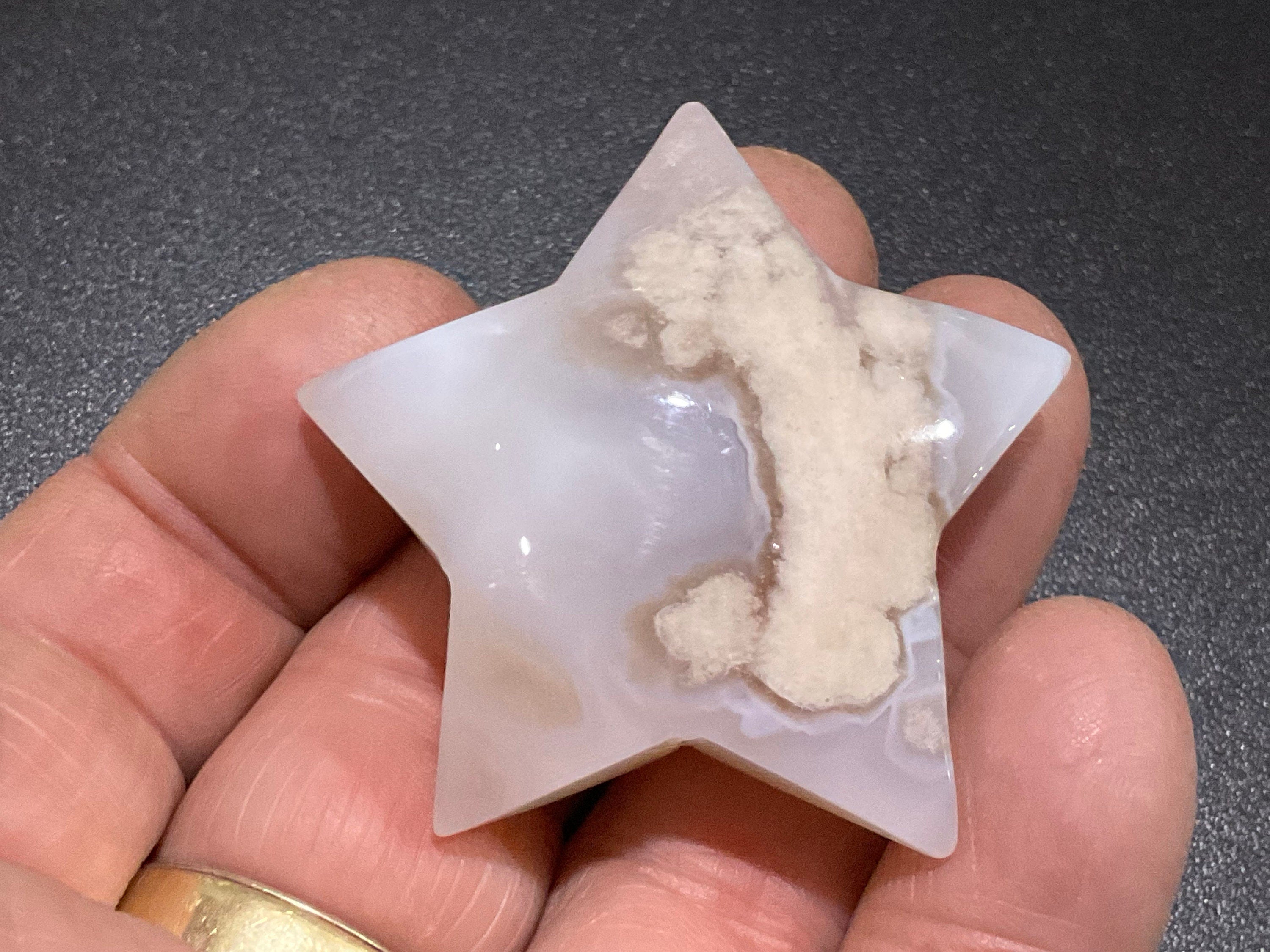 36g Flower Agate Star 3B