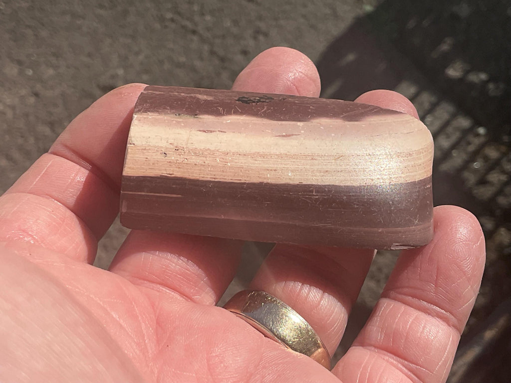 42g Australian Primordial/Zebra Stone Polished Piece
