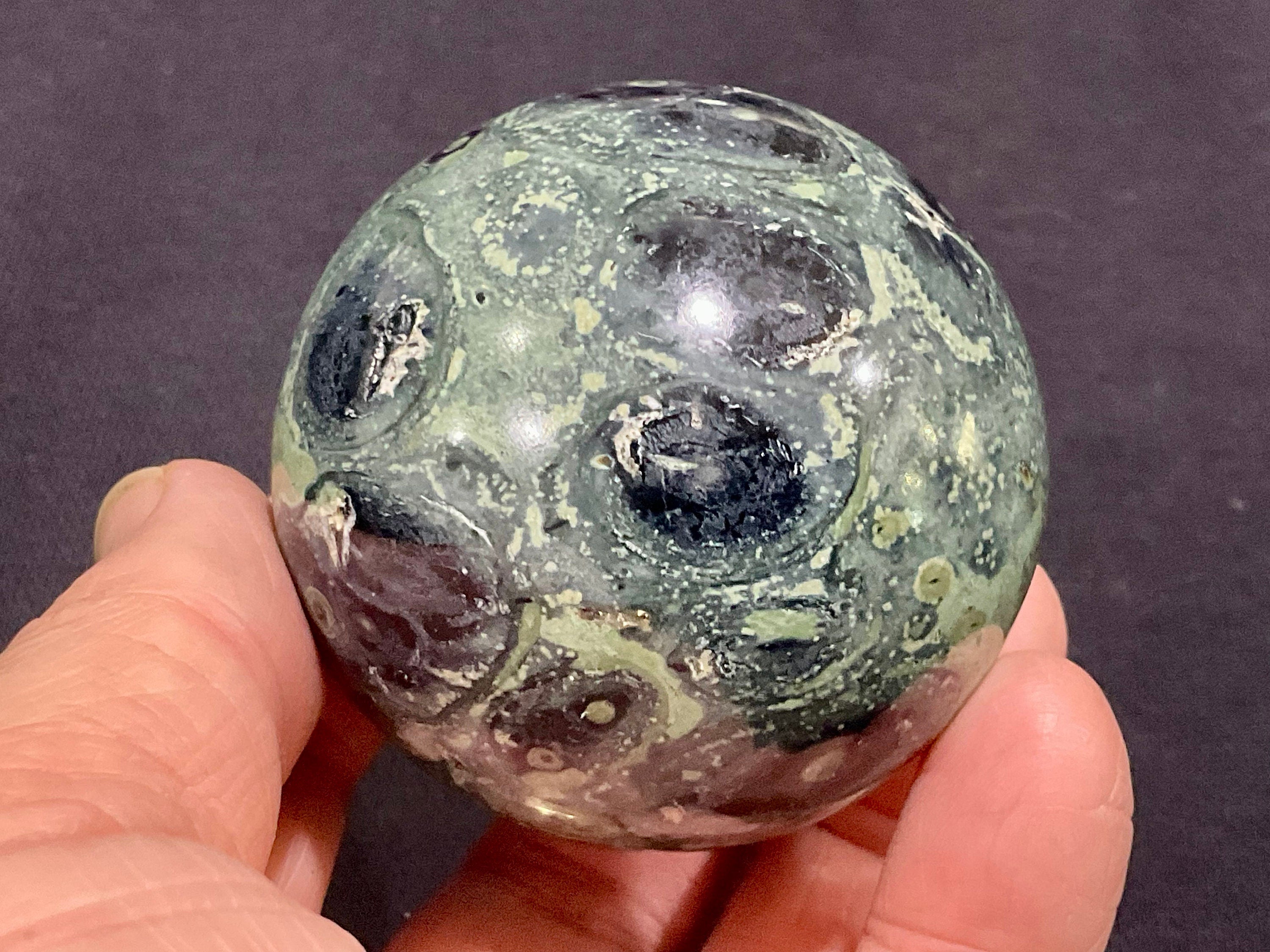 270g Kambaba Jasper Sphere 2B