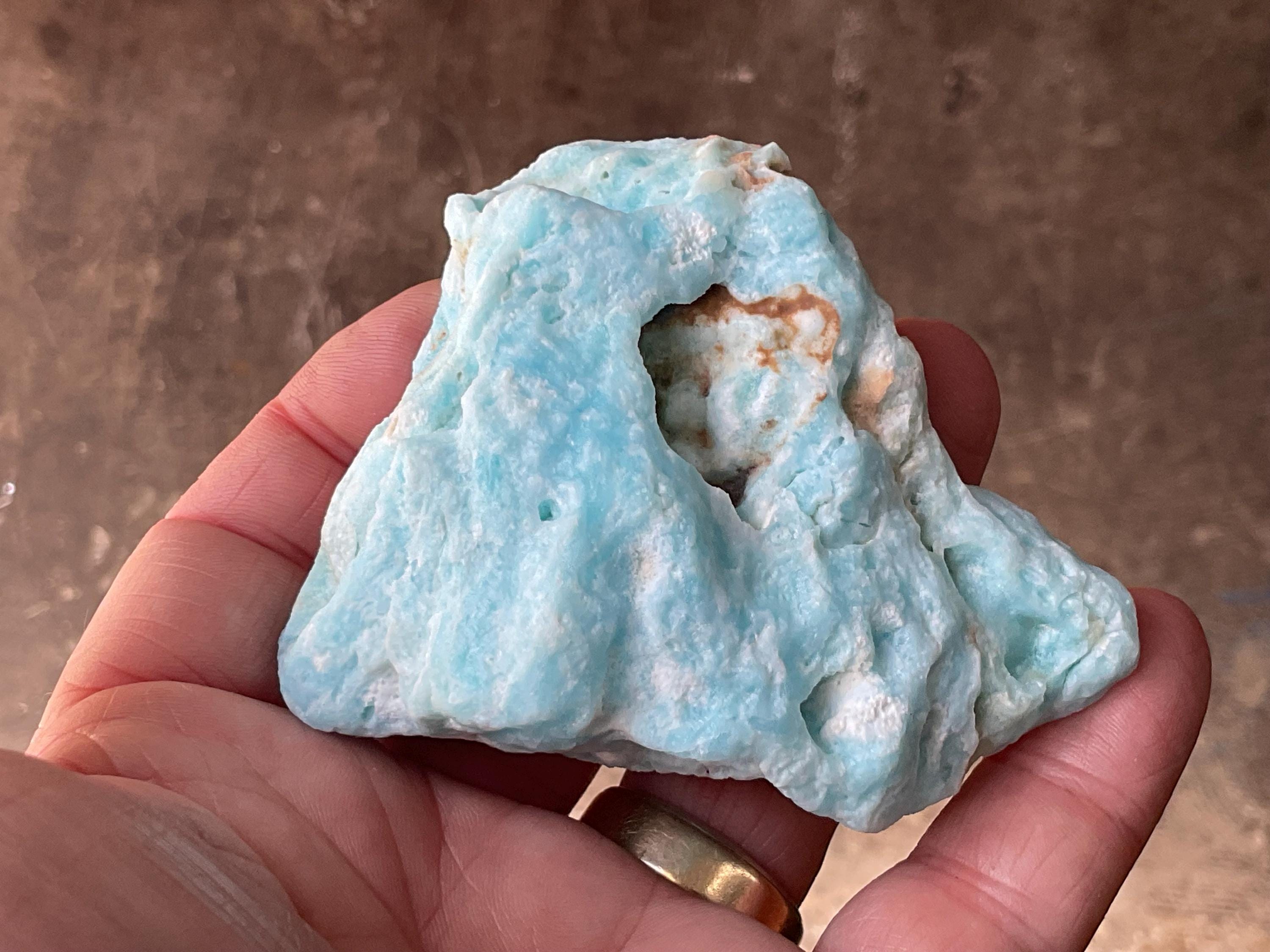 132g Botryoidal Blue Aragonite Specimen 4B
