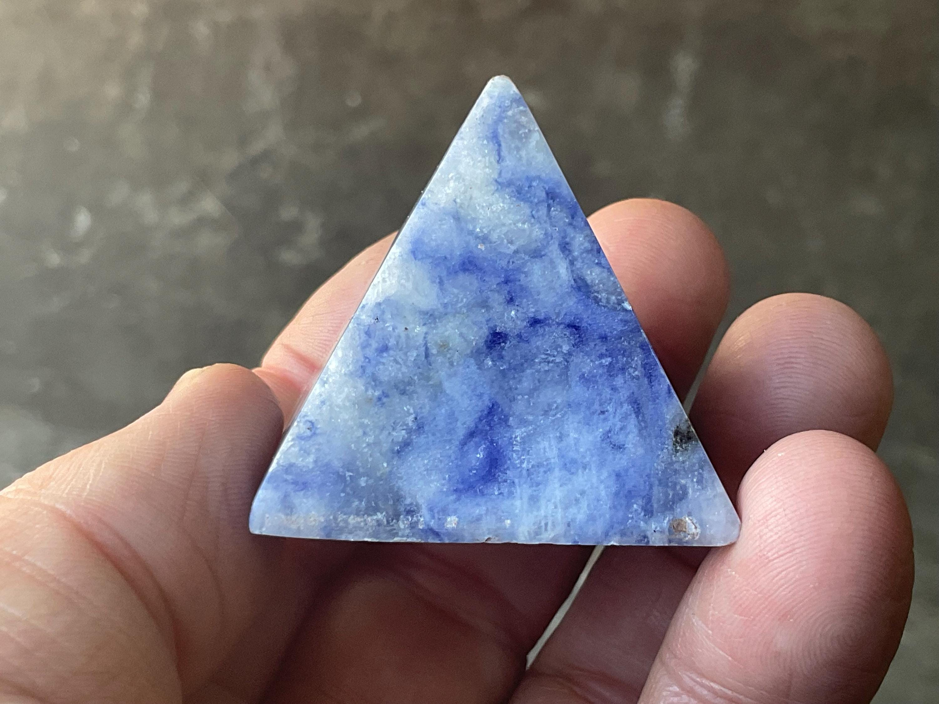 ** RESERVED FOR JULIA **50g Afghanite Pyramid 3B