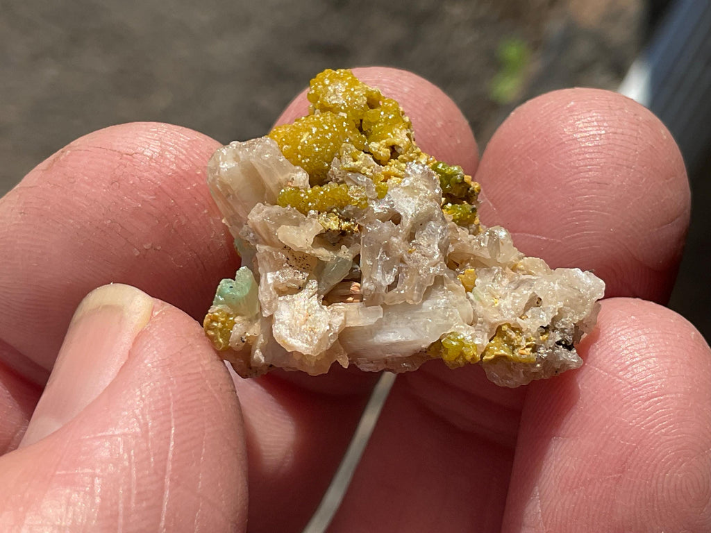 10g Australian Cerussite and Pyromorphite Specimen 1D from Rum Jungle