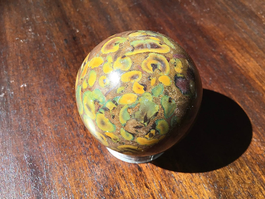 192g Fruit Jasper Sphere E