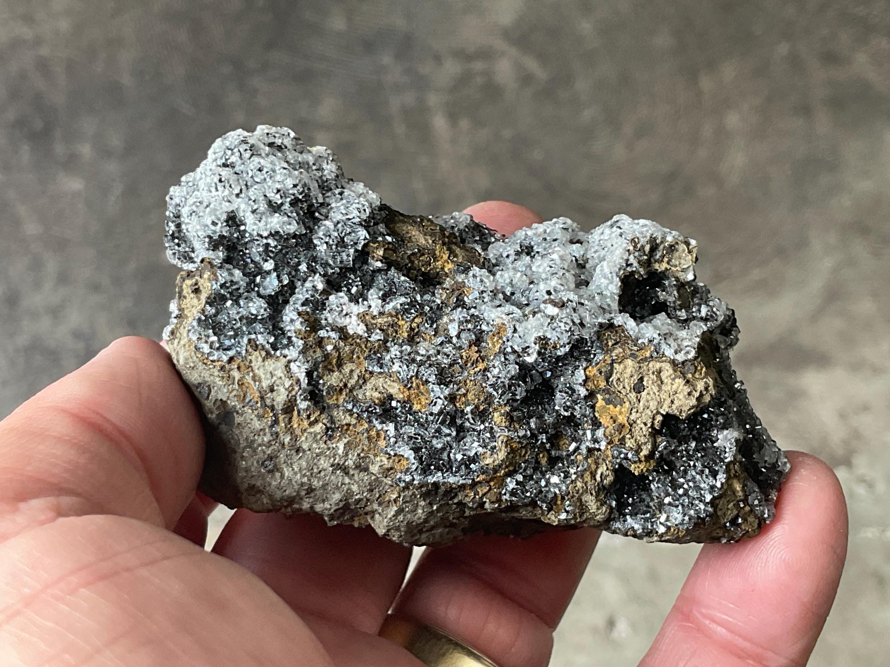 118g “Black Apophyllite” Specimen 2A from Indonesia