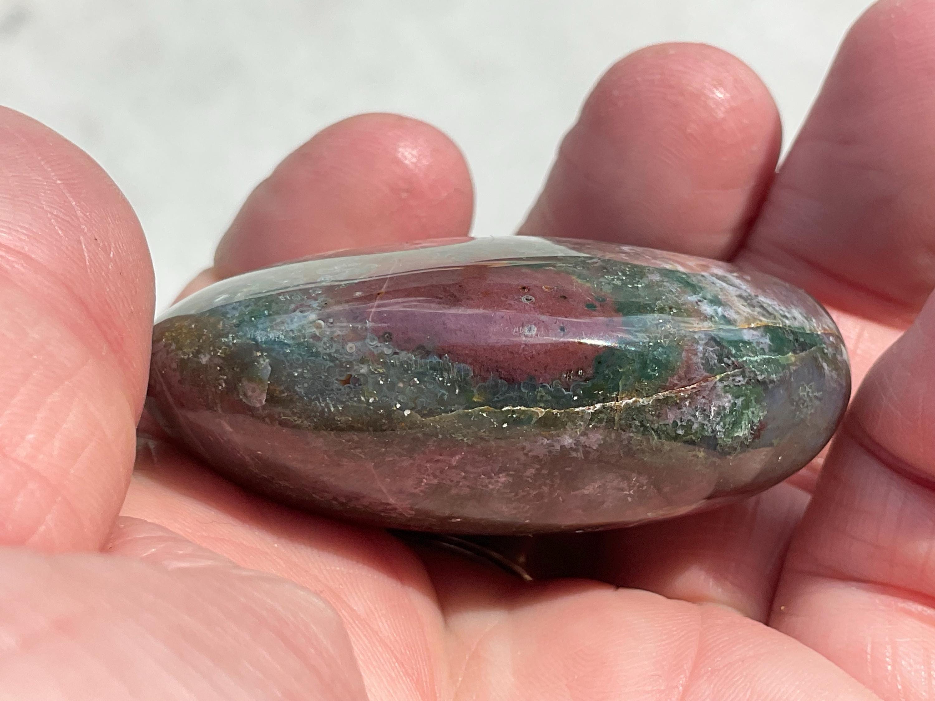 72g Ocean Jasper Palmstone 3B