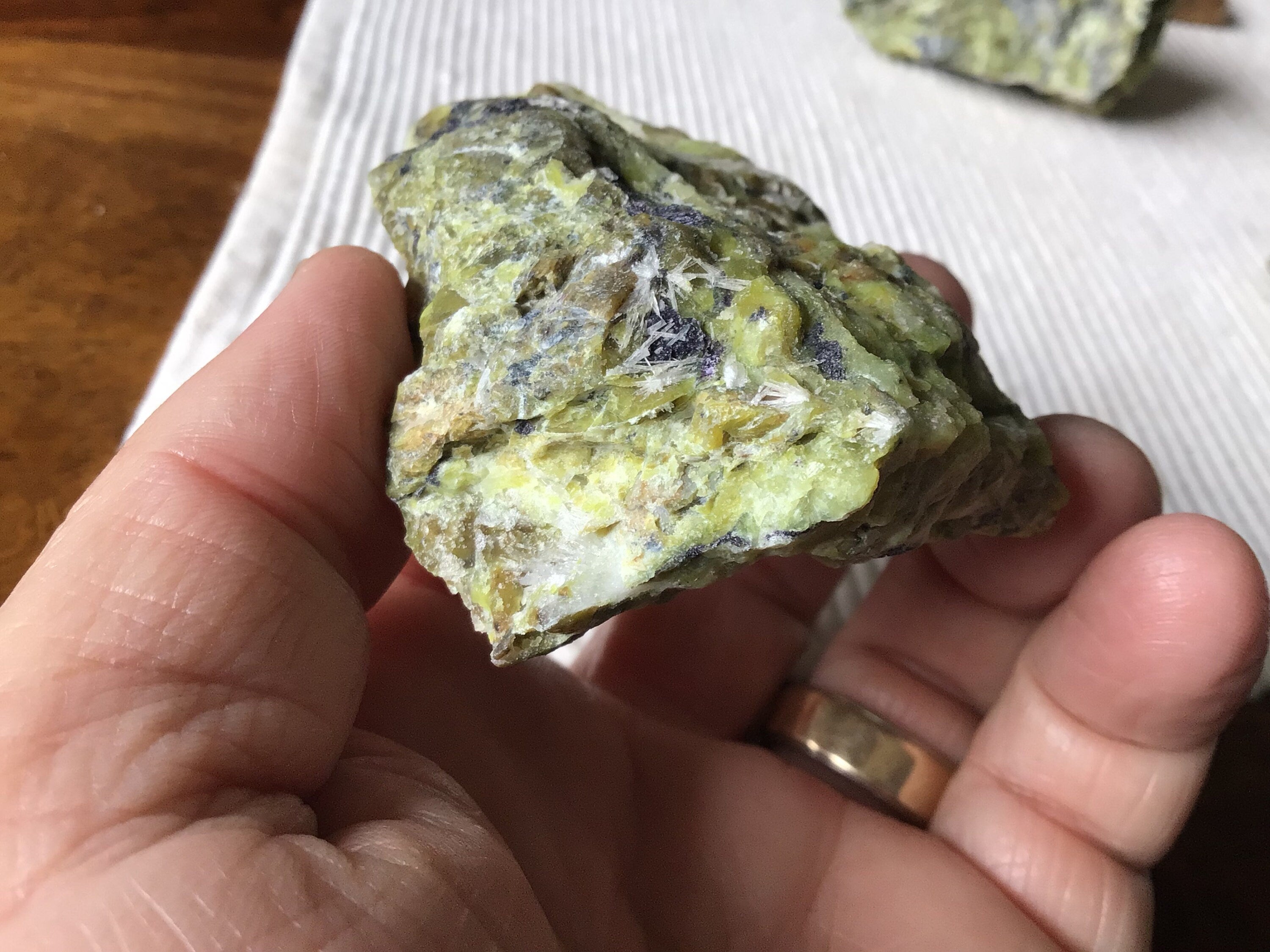 122g Atlantisite Type 2 Rough Piece 6A