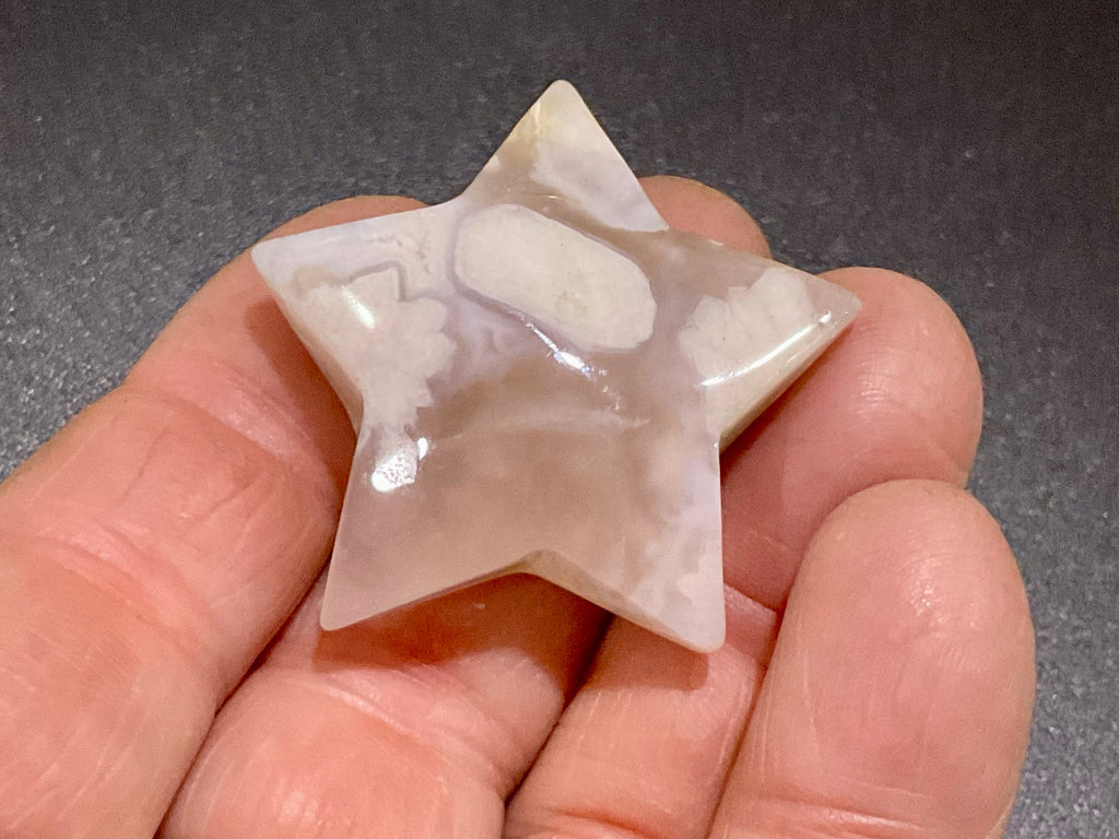 24g Flower Agate Star 1A