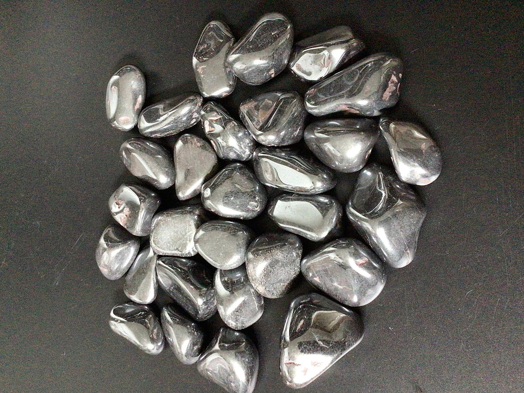 XL Hematite Tumbled Stones (150g)