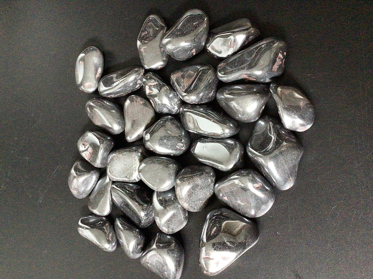 XL Hematite Tumbled Stones (150g)