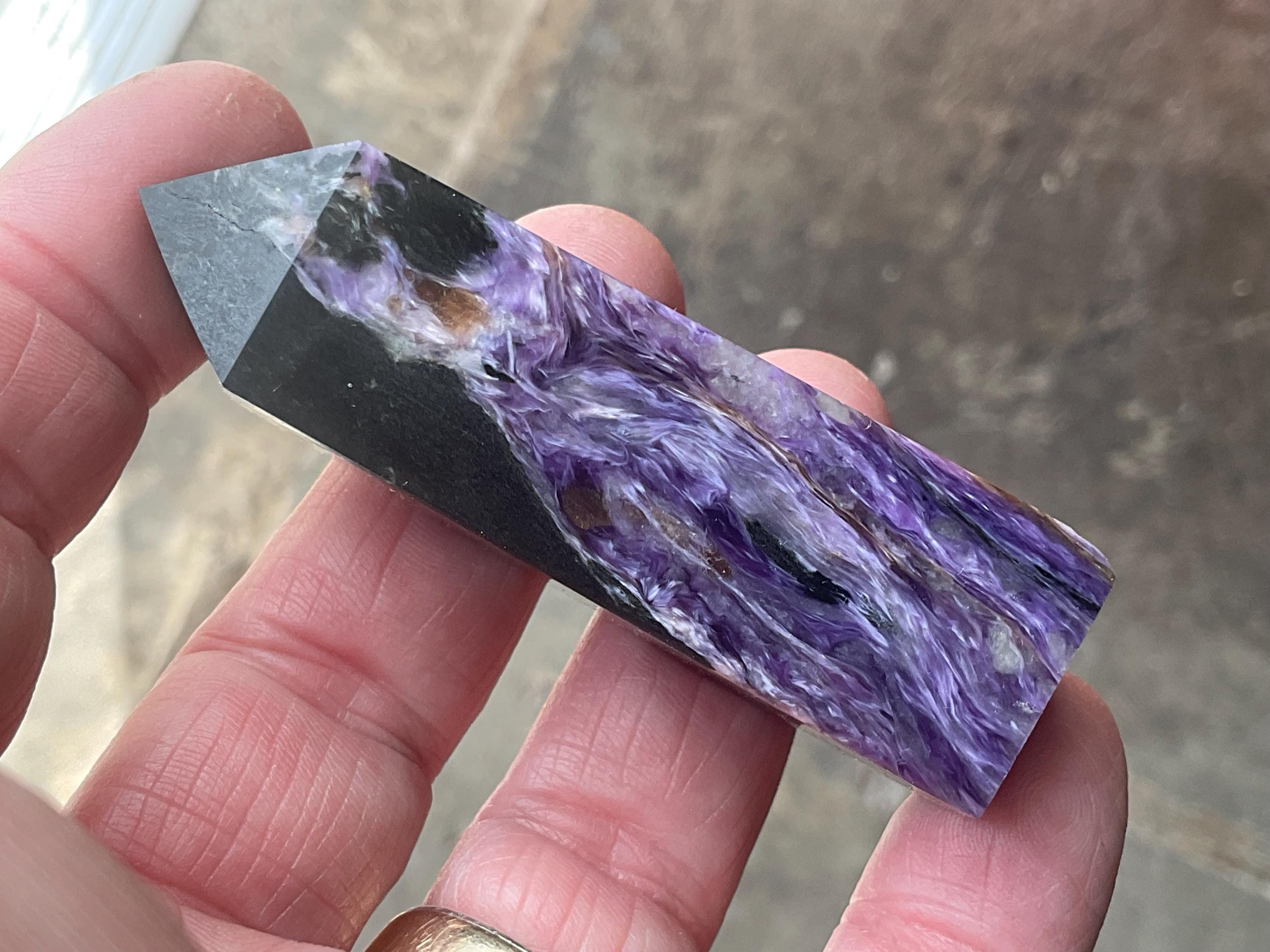 70g Charoite with Aegirine Generator 3B