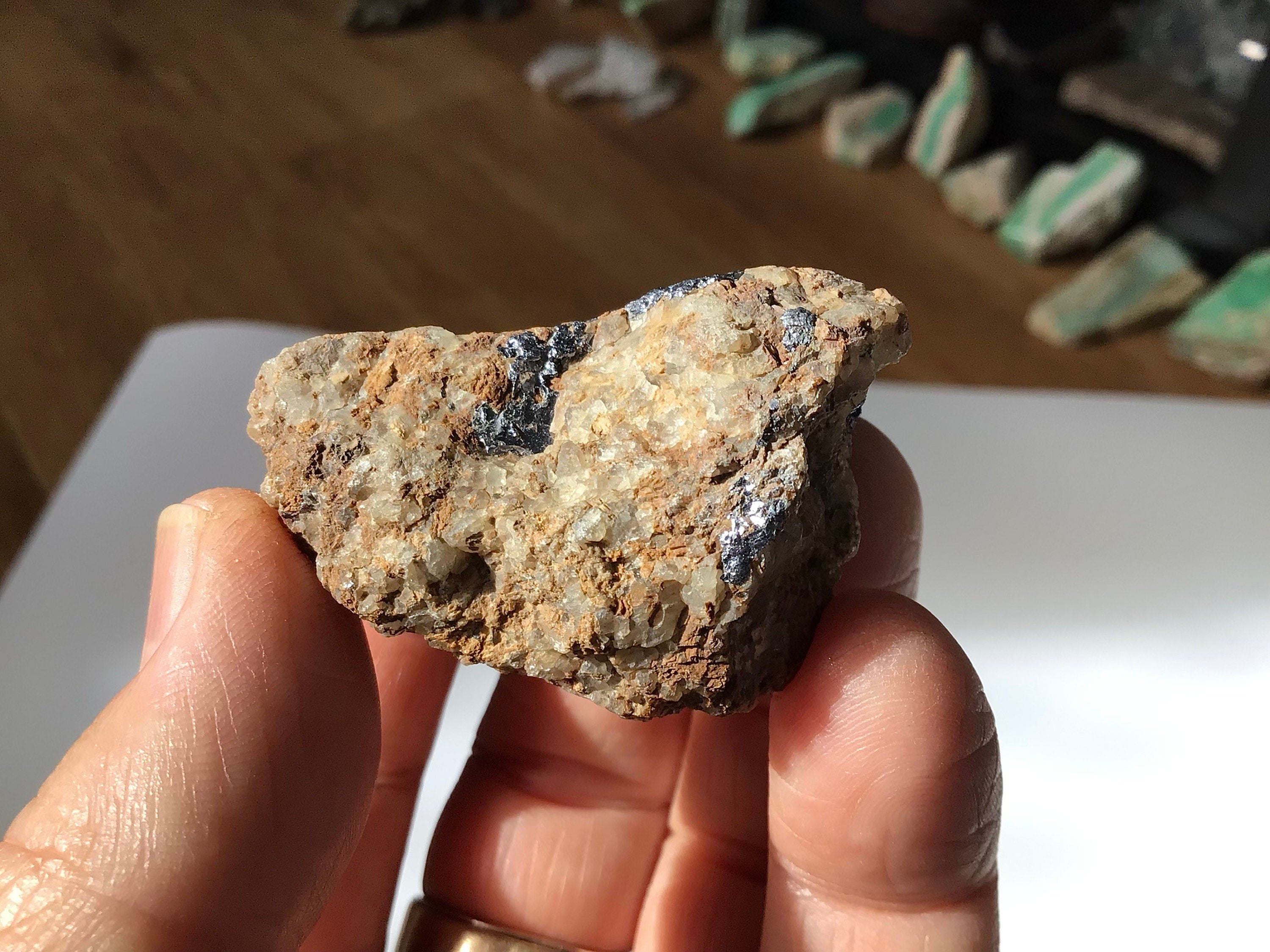 45g Australian Molybdenite Specimen 1A