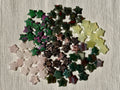 Polished Bloodstone Mini Stars