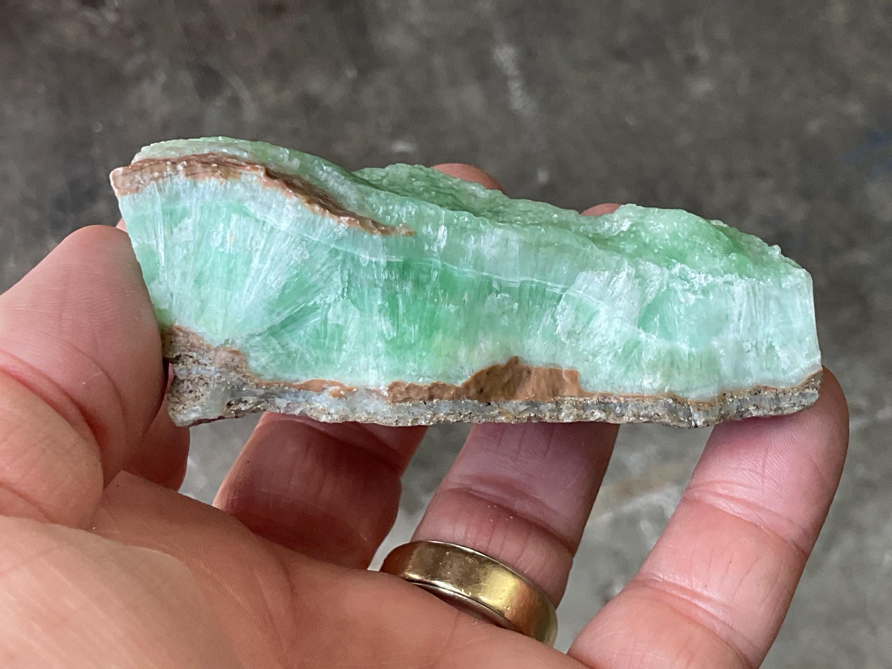 168g Green Aragonite Specimen 3B