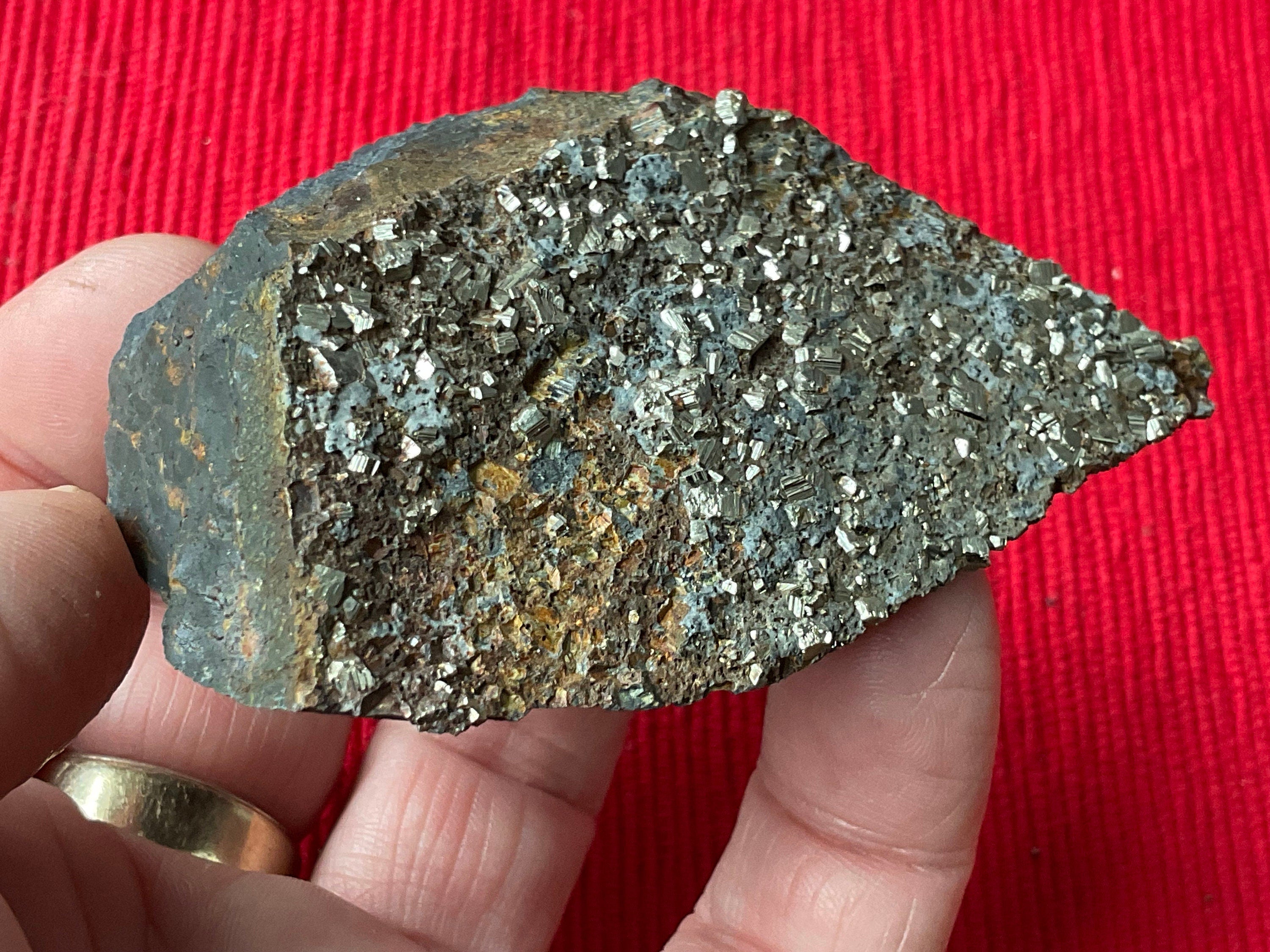 97g Tasmanian Cubic Pyrite Specimen 2B