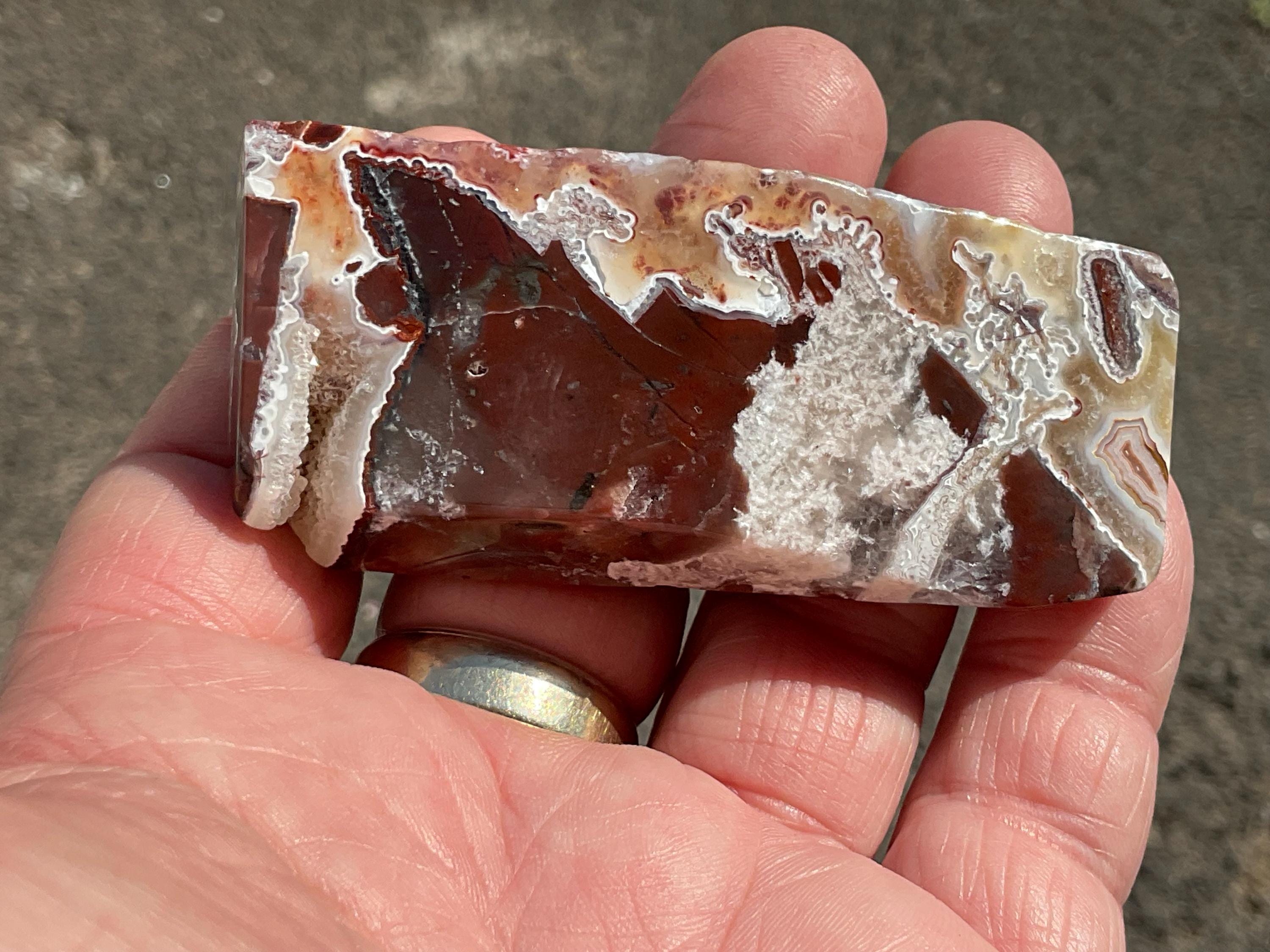 76g Mexican Crazy Lace Agate Freeform 13B