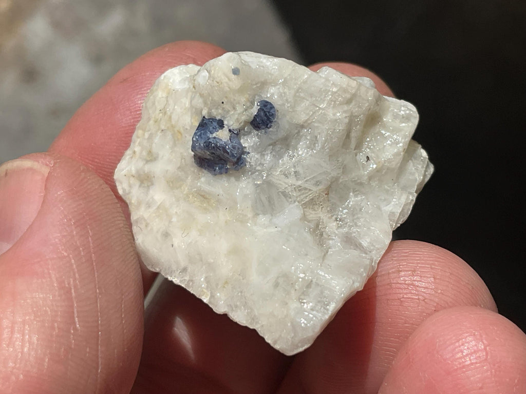 21g Natural Blue Spinel and Mica in Matrix Specimen 7