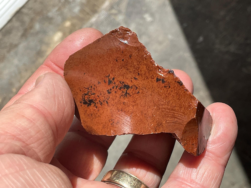 78g Mahogany Obsidian Rough Chunk 3A
